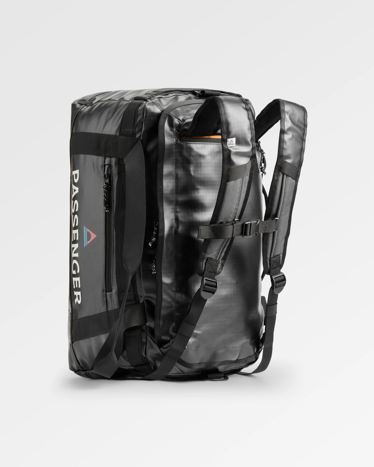 Roamer 40L Duffel Bag - Phantom Black - Flatlay