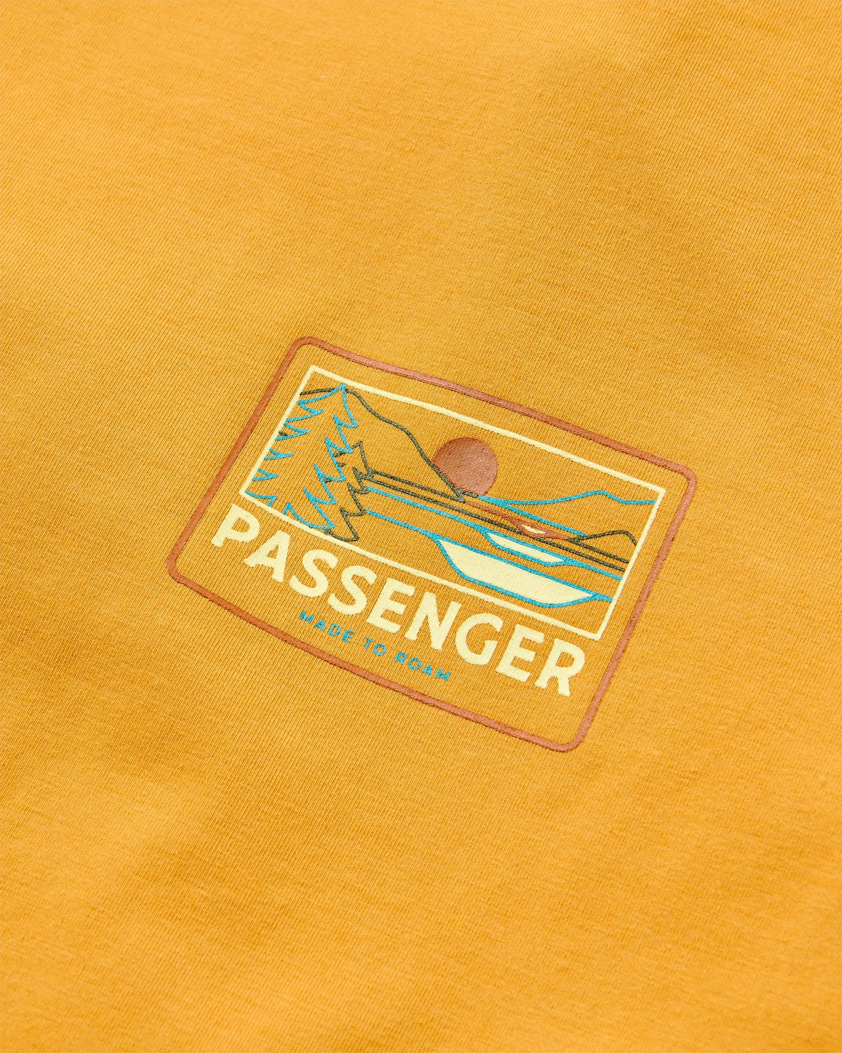 Roamer Men's Drirelease® Active T-Shirt - Spruce Yellow - Flatlay