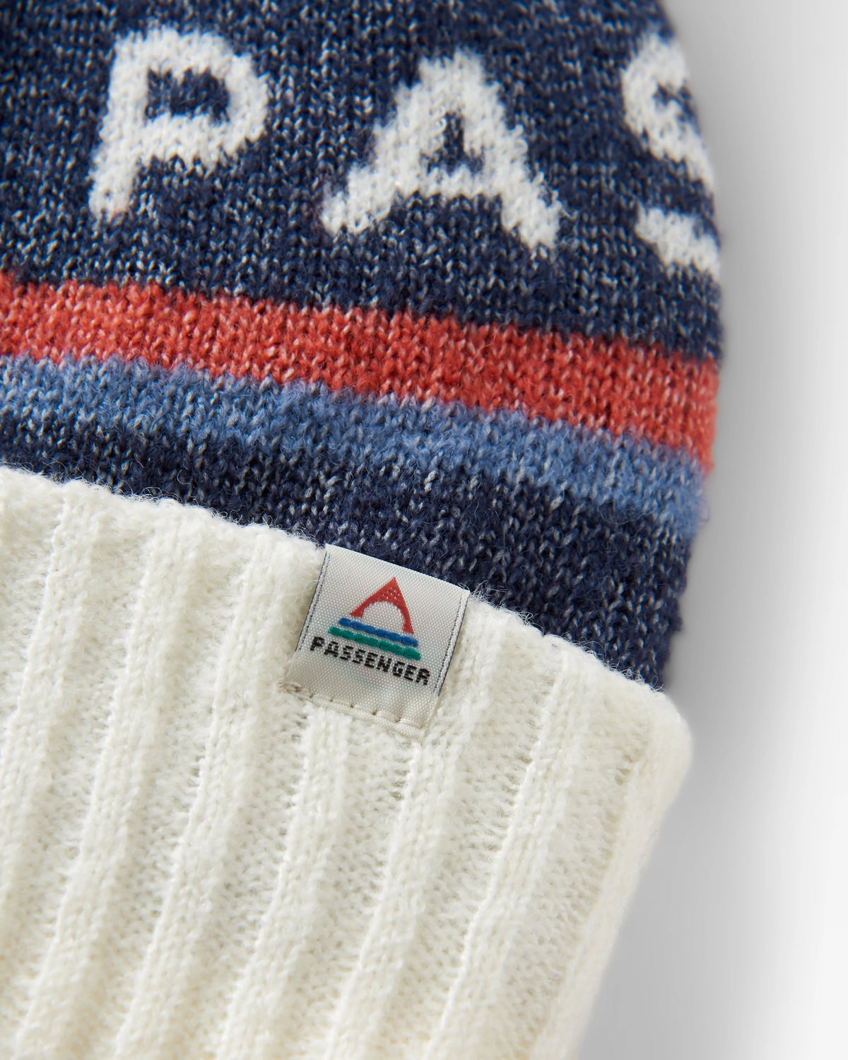 Passenger Bobble Hat - Birch - Flatlay