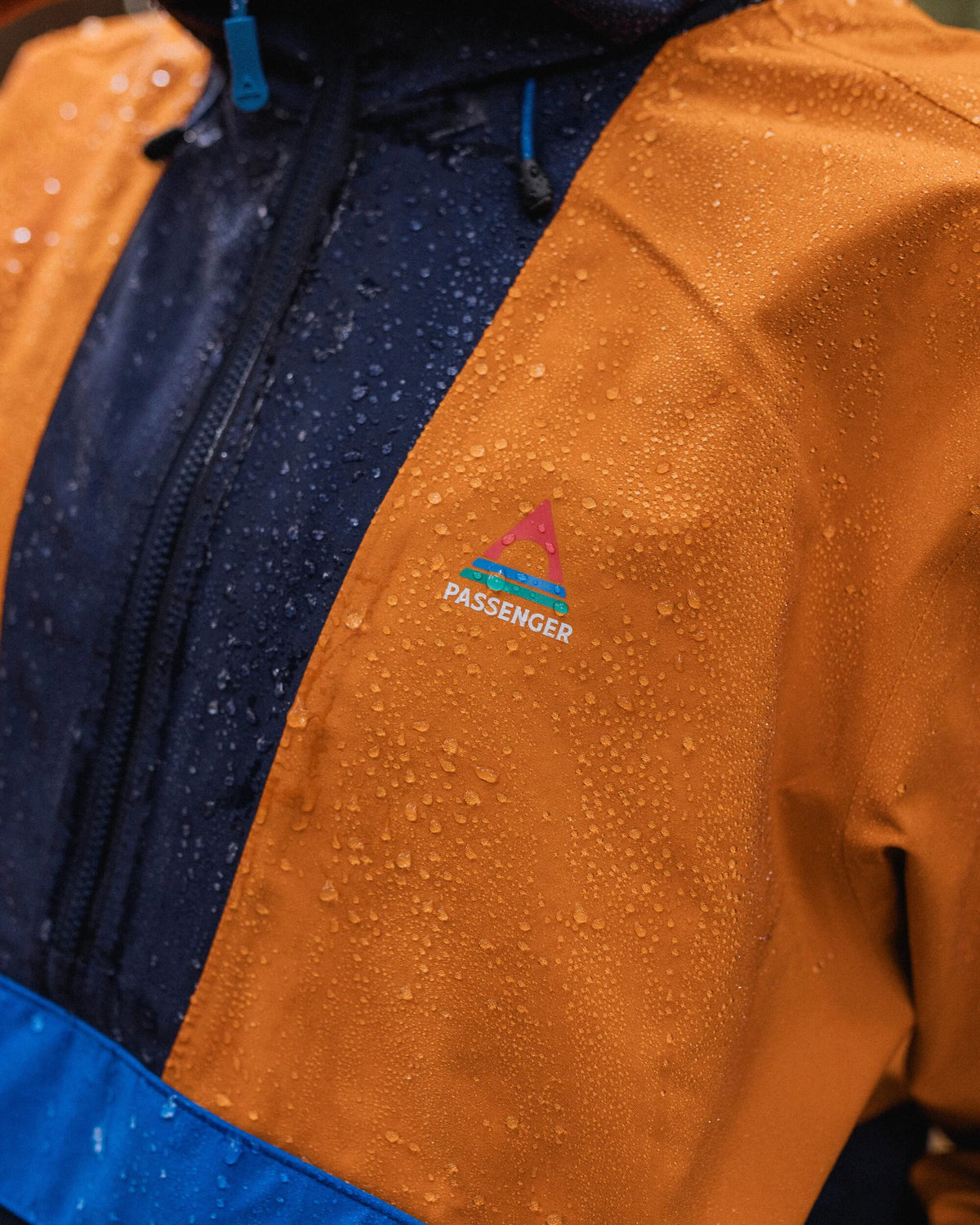 Skyline Waterproof Anorak - Sunrise Orange - Lifestyle