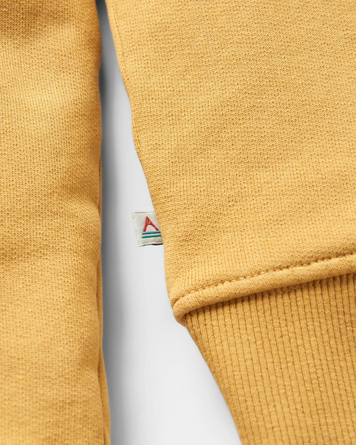 Escapism Regular Fit Sweatshirt - Mustard Gold - Flatlay