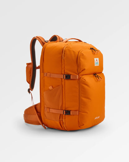 Odyssey Backpack Duffel - Sunrise Orange - Flatlay