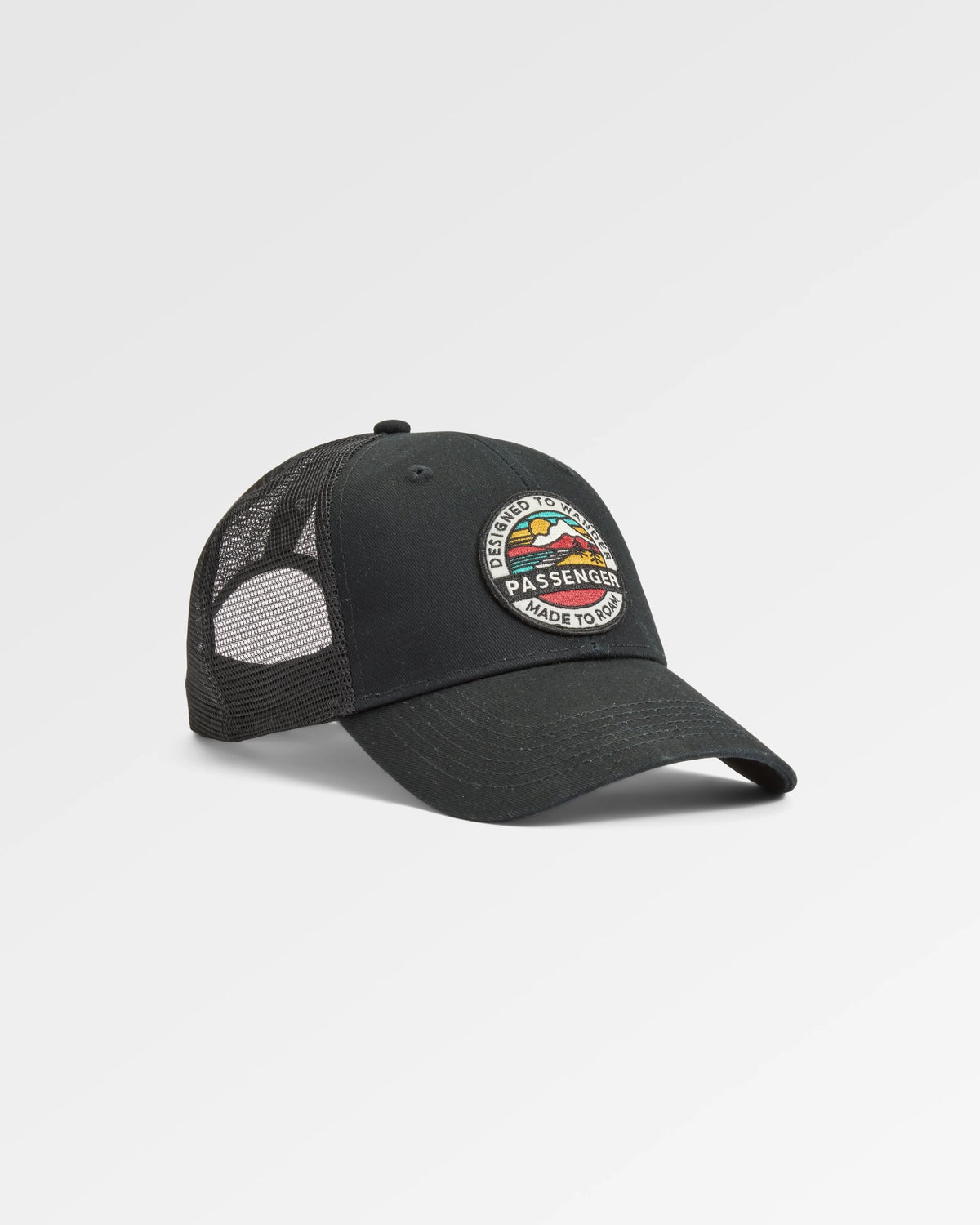 Odyssey Mesh Cap - Black/Multi - Flatlay