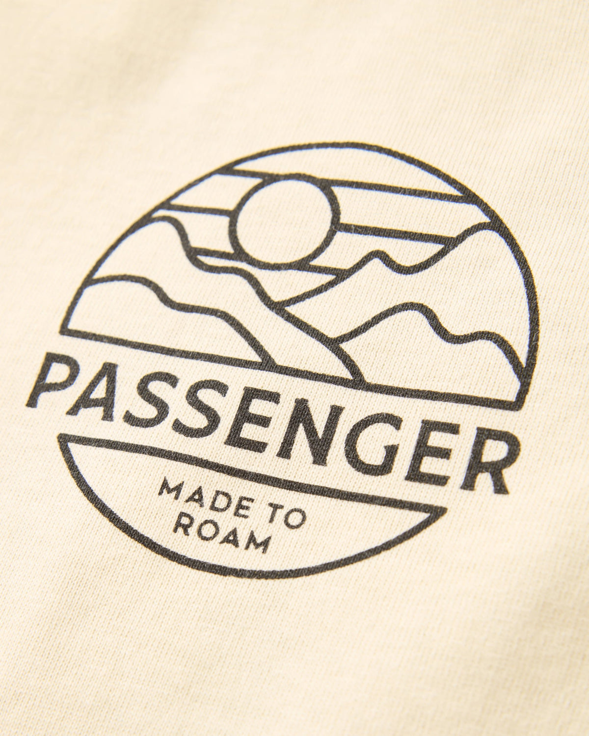 Laidback Relaxed Fit LS Raglan T-Shirt - Birch/Toffee - Flatlay