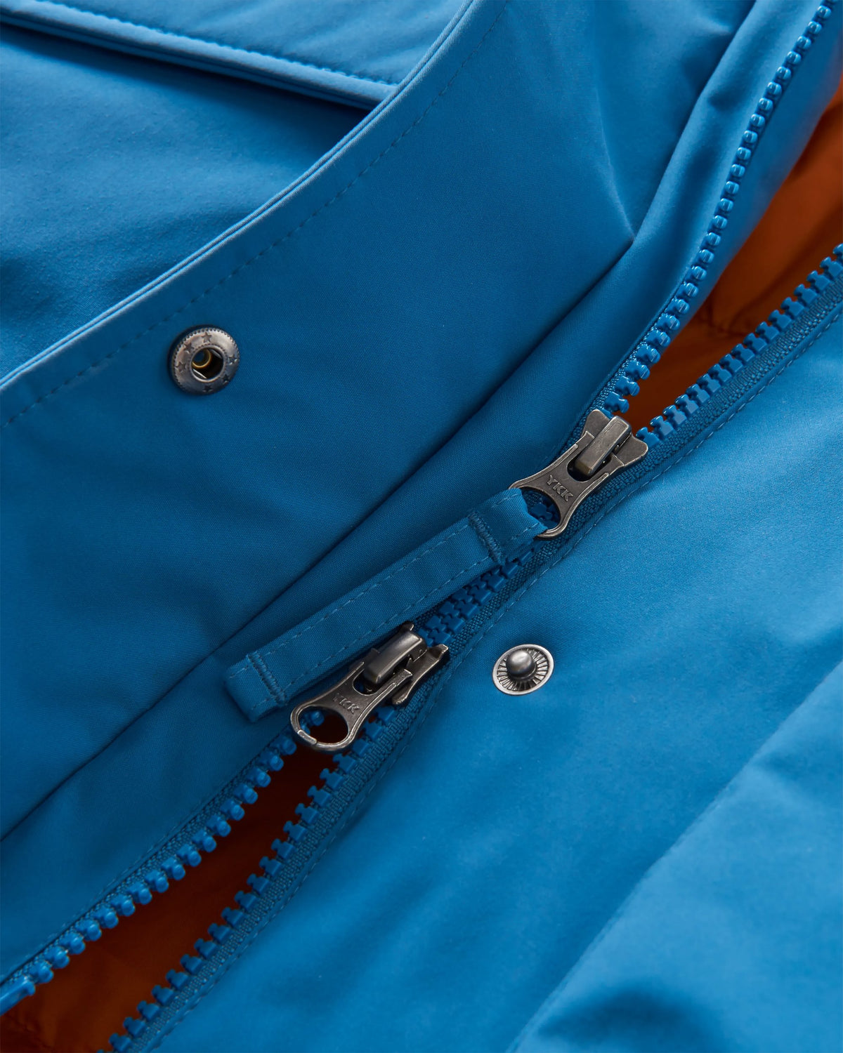 Alaska Insulated Parka - Blue Steel - Flatlay
