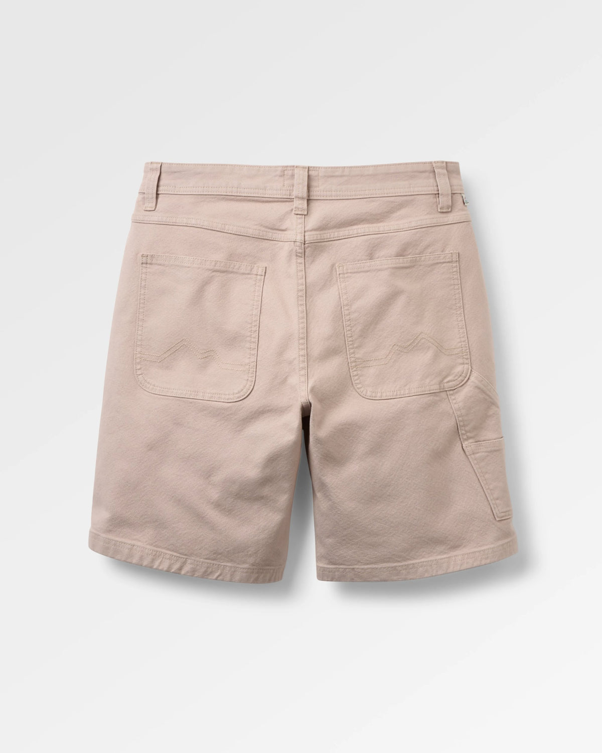 Vantage Cotton Canvas Short - Simply Taupe - Flatlay