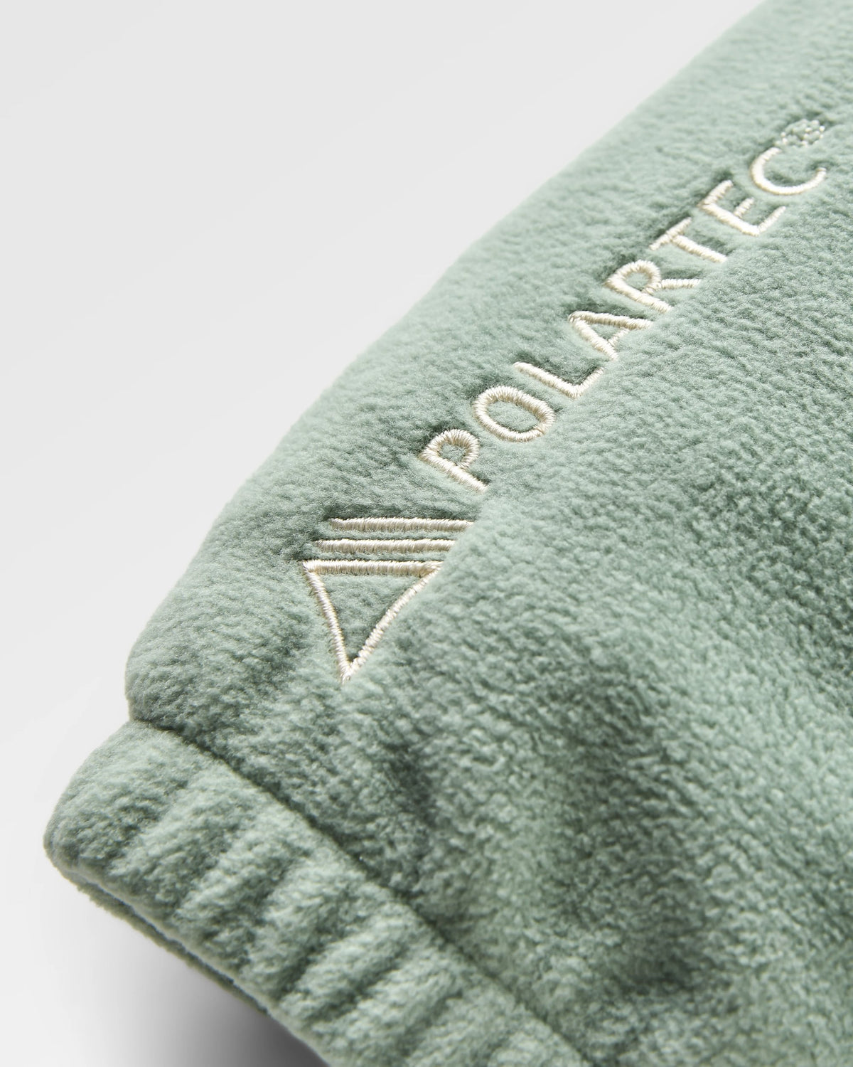 Ayla Micro Polartec® Fleece - Pistachio - Flatlay
