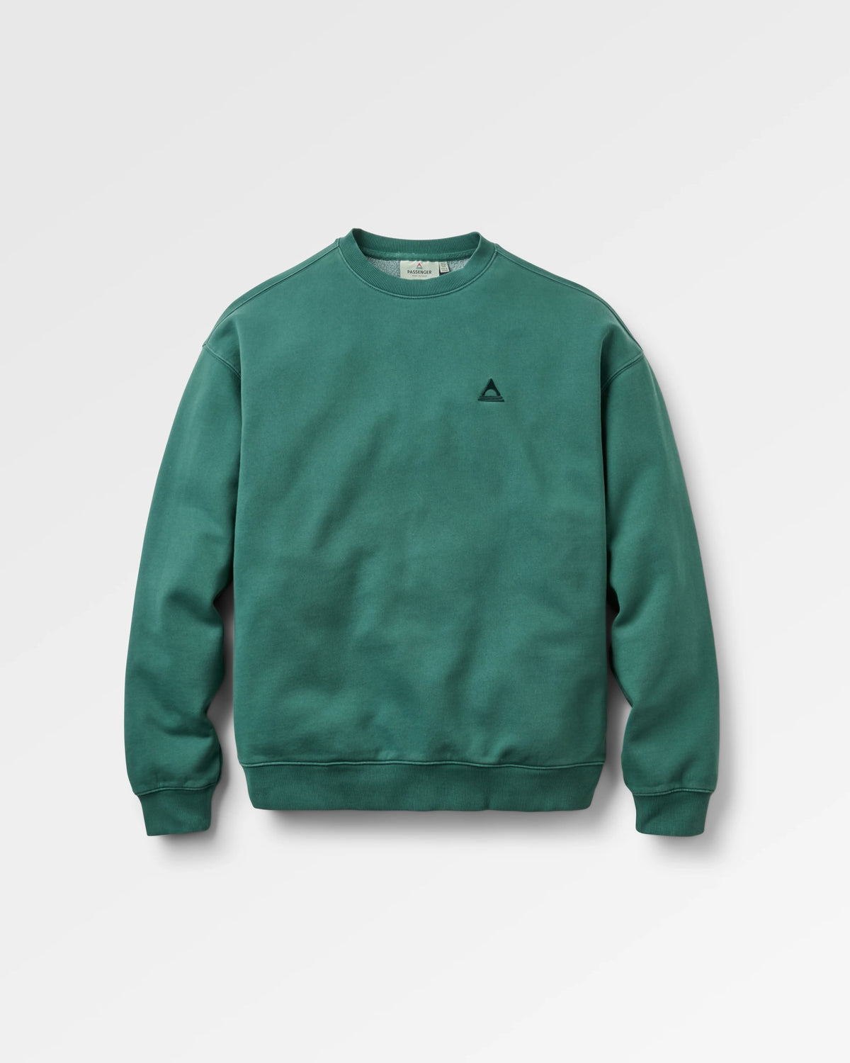 Vita Cotton Relaxed Fit Sweatshirt - Deep Ocean - Flatlay