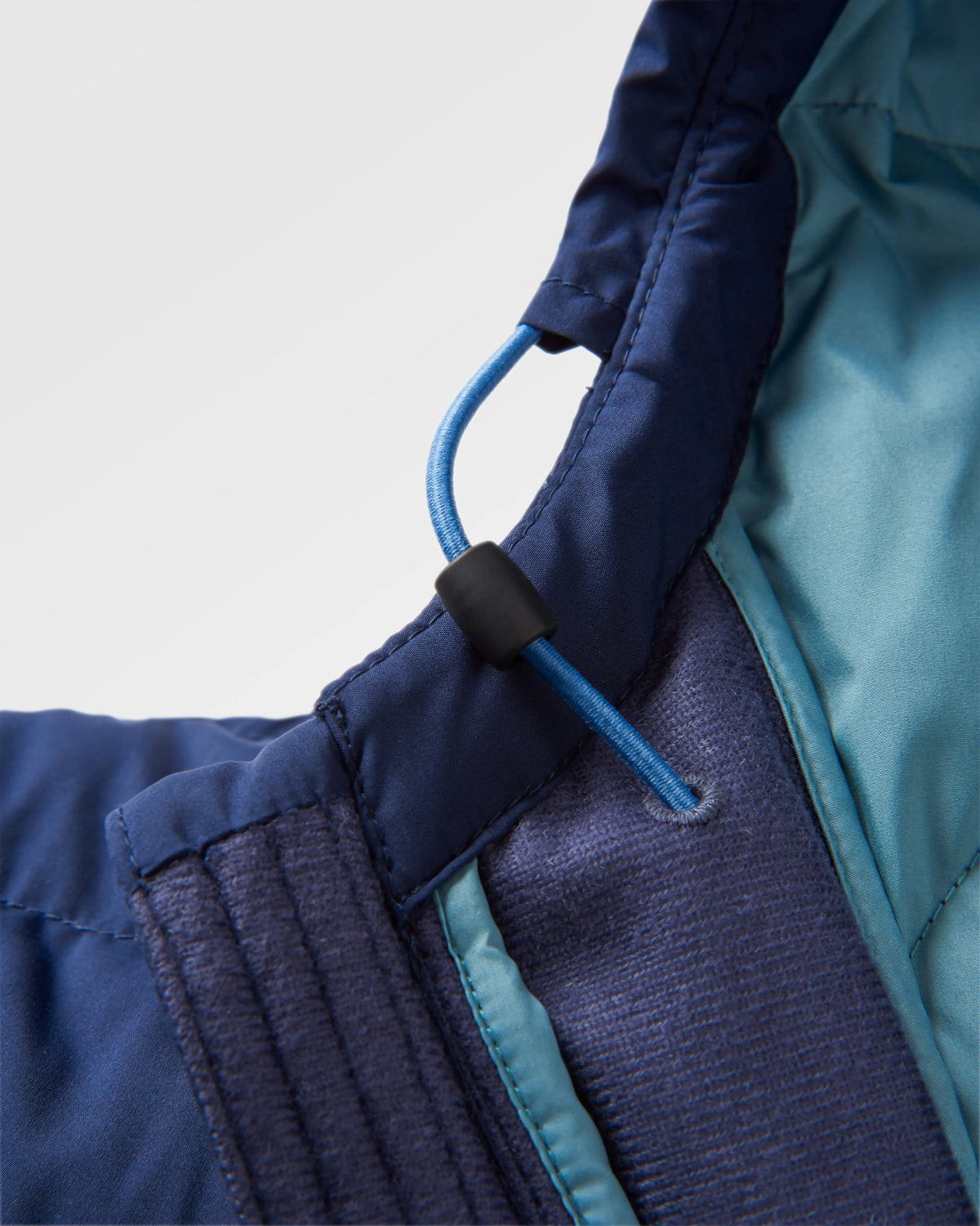 Ashland Down Jacket - Rich Navy/Pear Green - Flatlay