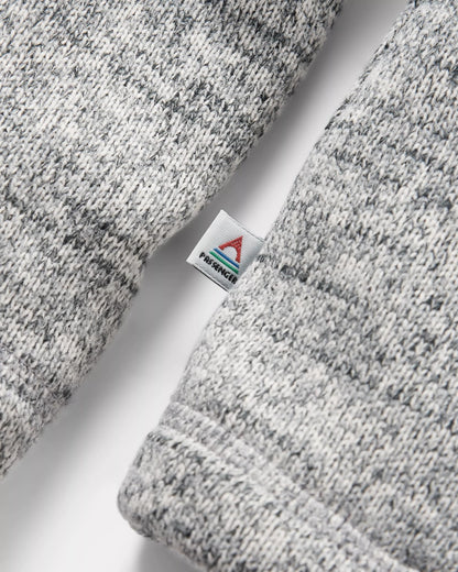 Women's Amber Polartec® Fleece - Grey Marl - Flatlay