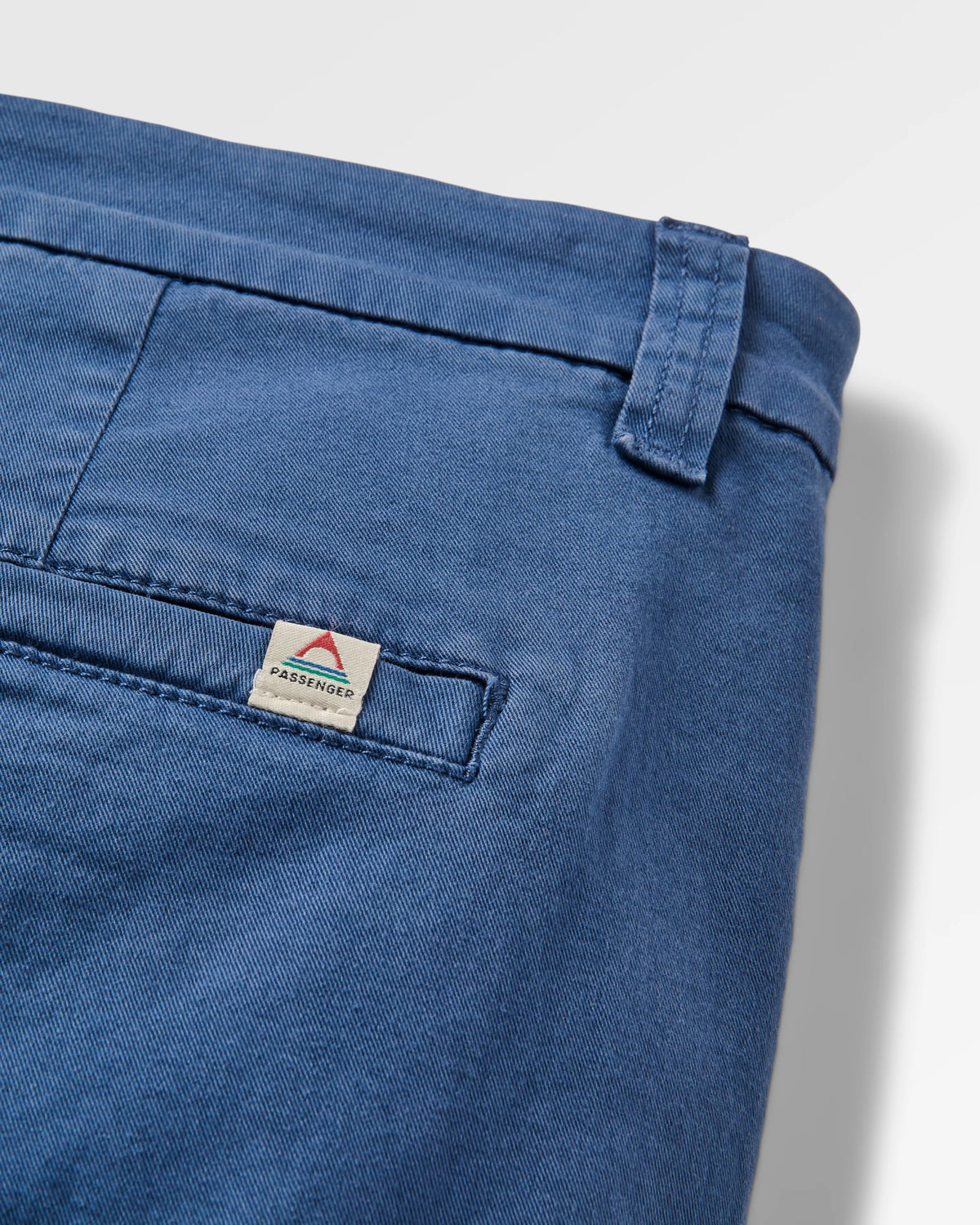 365 Cotton Short - Dark Denim - Flatlay