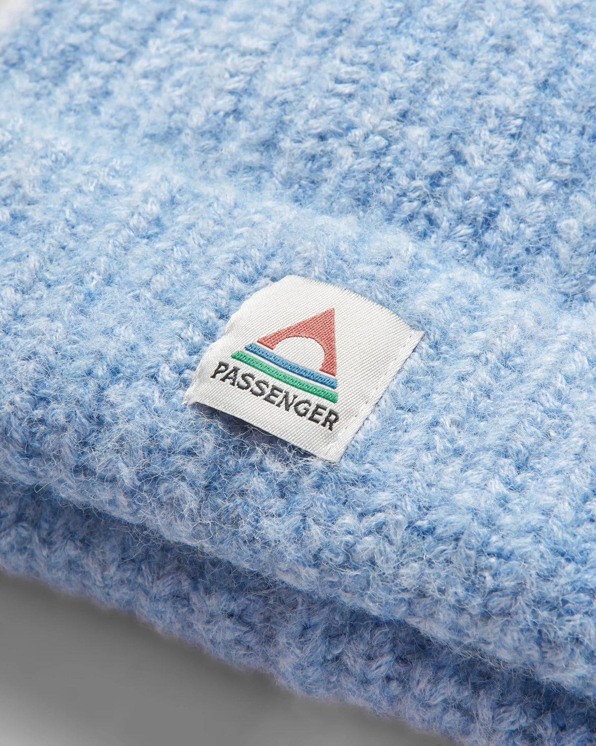 Redwood Fleece Lined Beanie - Blue Fog - Flatlay