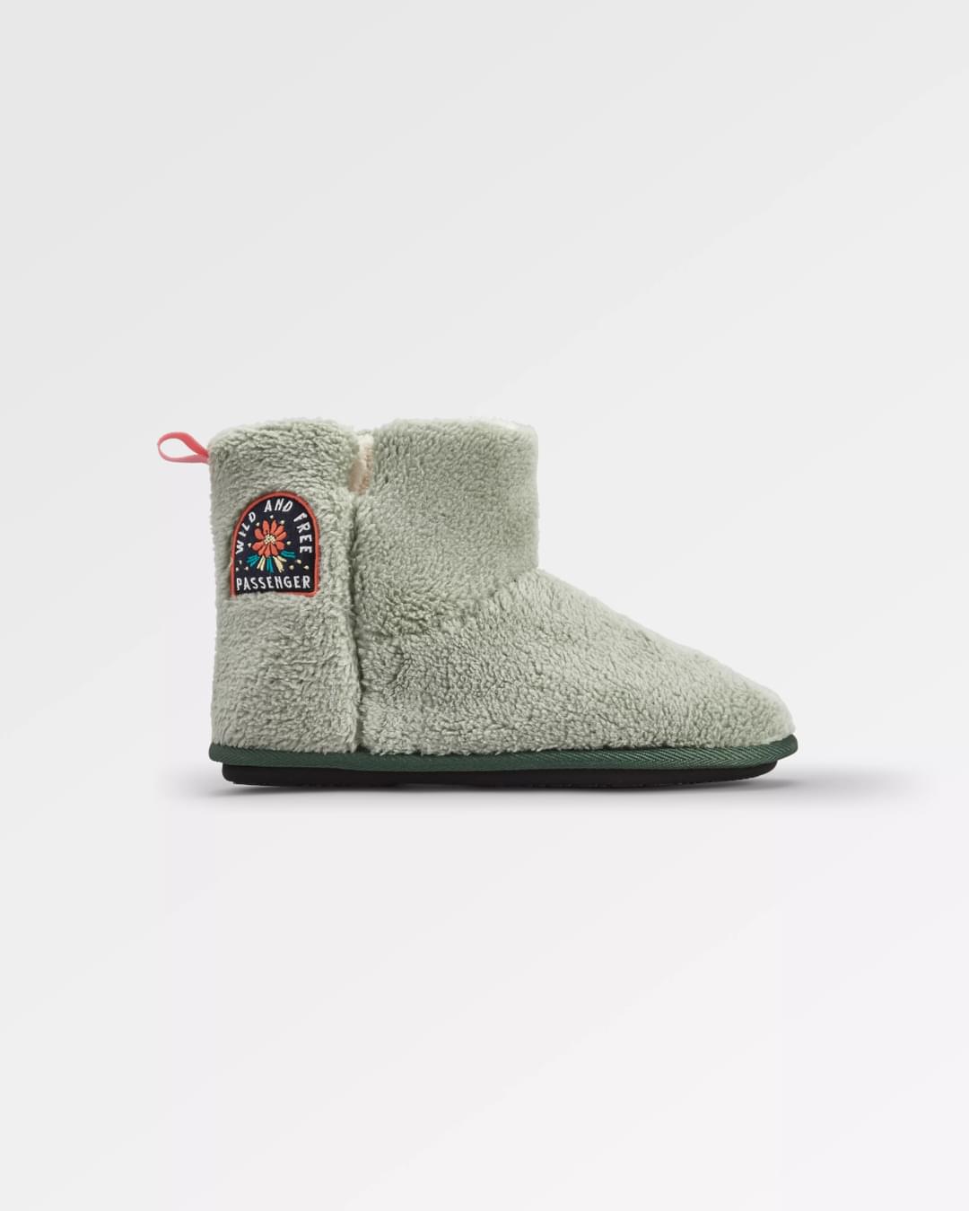 Hideaway Hut Slipper - Pistachio - Flatlay