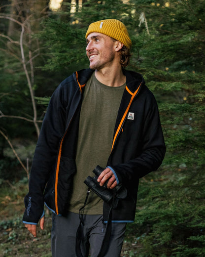 Solitude Polartec® Fleece Hoodie - Black - Lifestyle