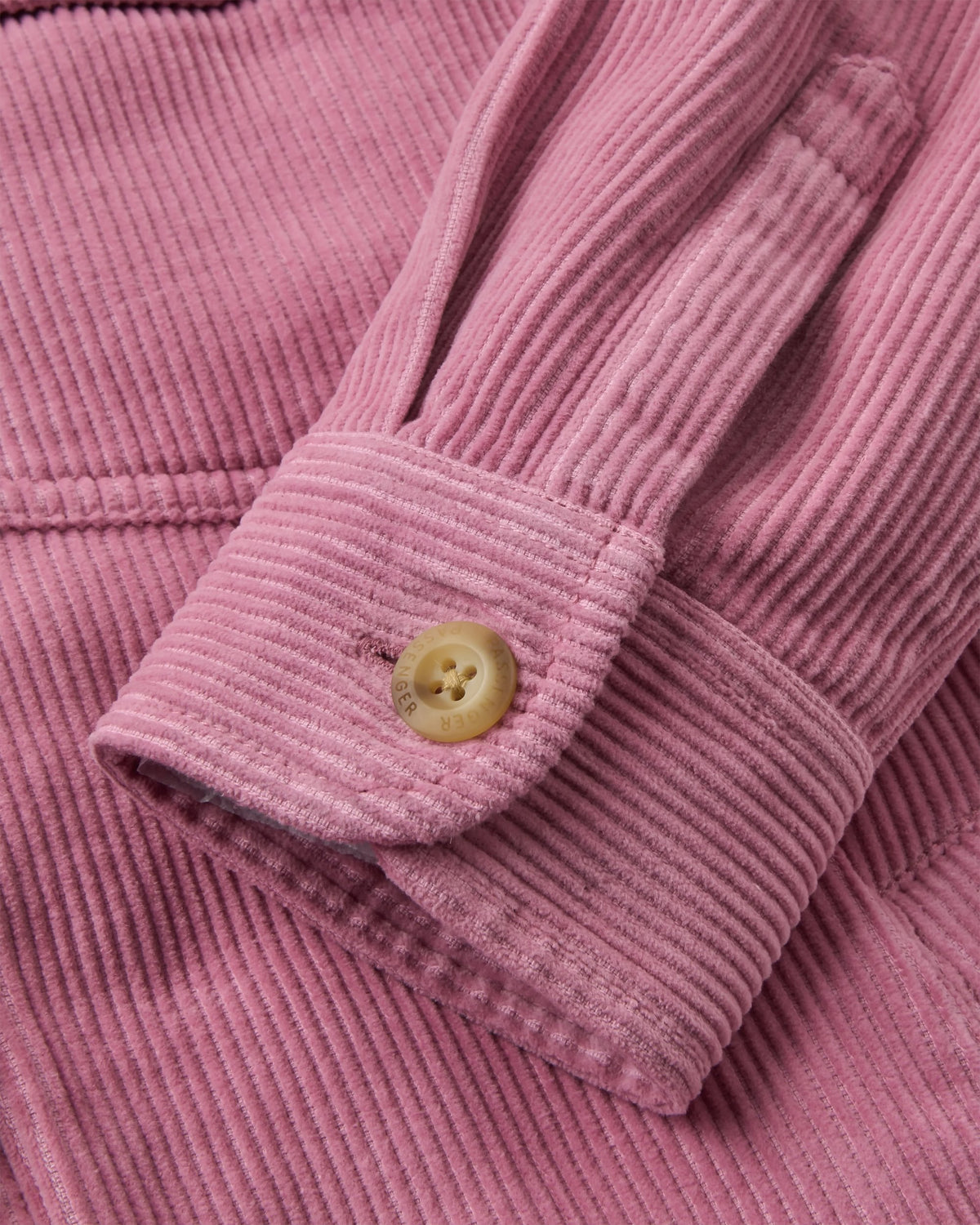 Stella Cord LS Shirt - Pink Haze - Flatlay