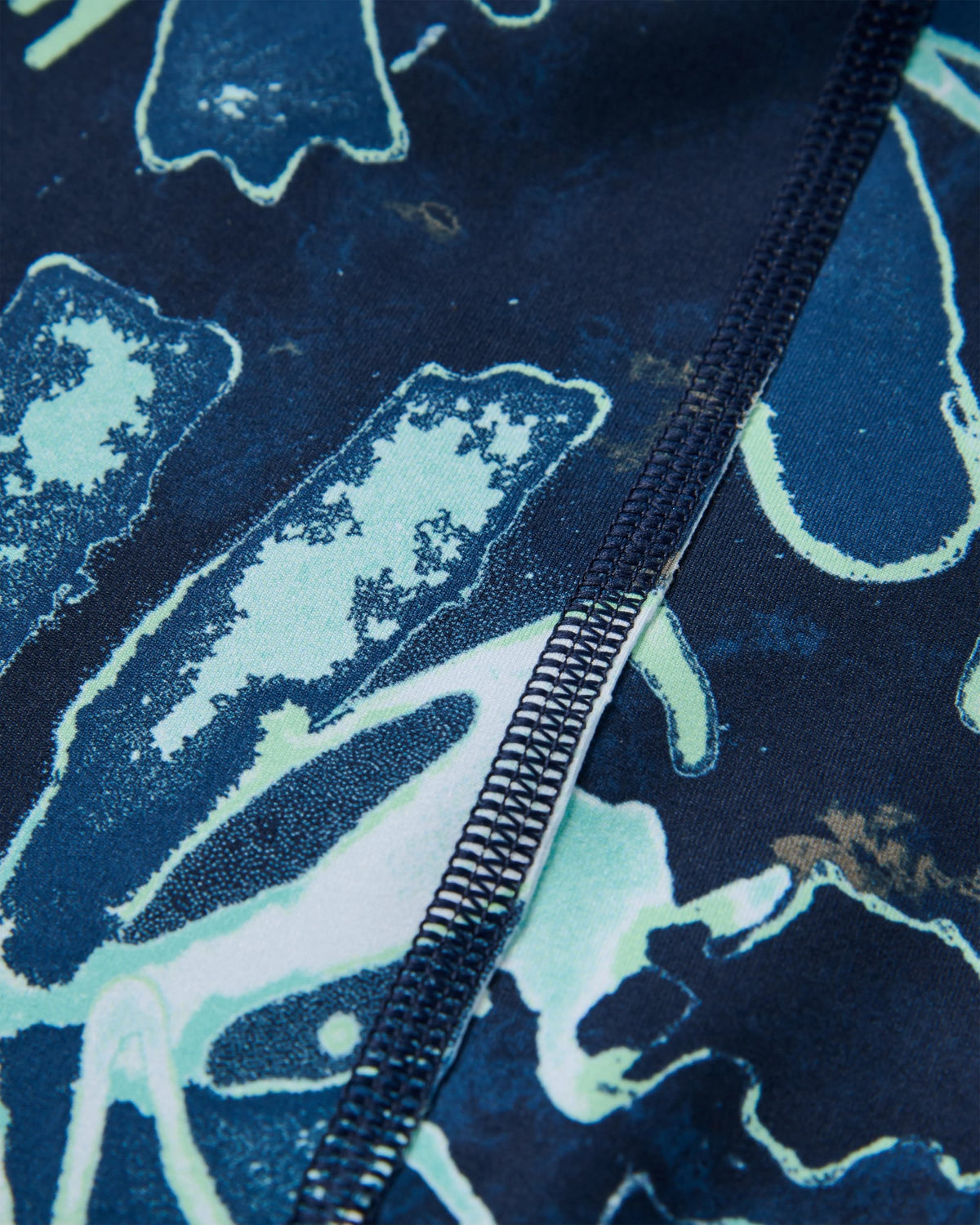 Mantra Active Legging - Frost Ice Blue - Flatlay