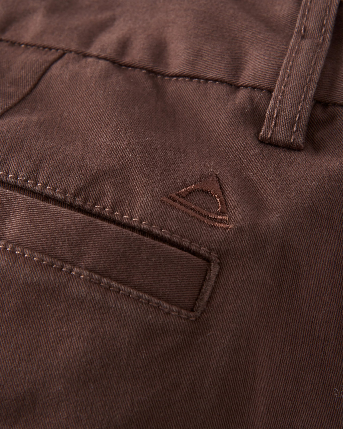 365 Cotton Trouser - Java - Flatlay