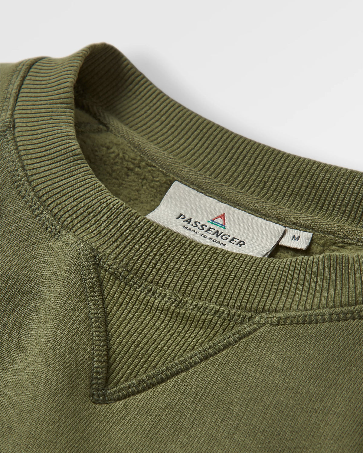 Heritage Men's Sweatshirt - Khaki - Flatlay
