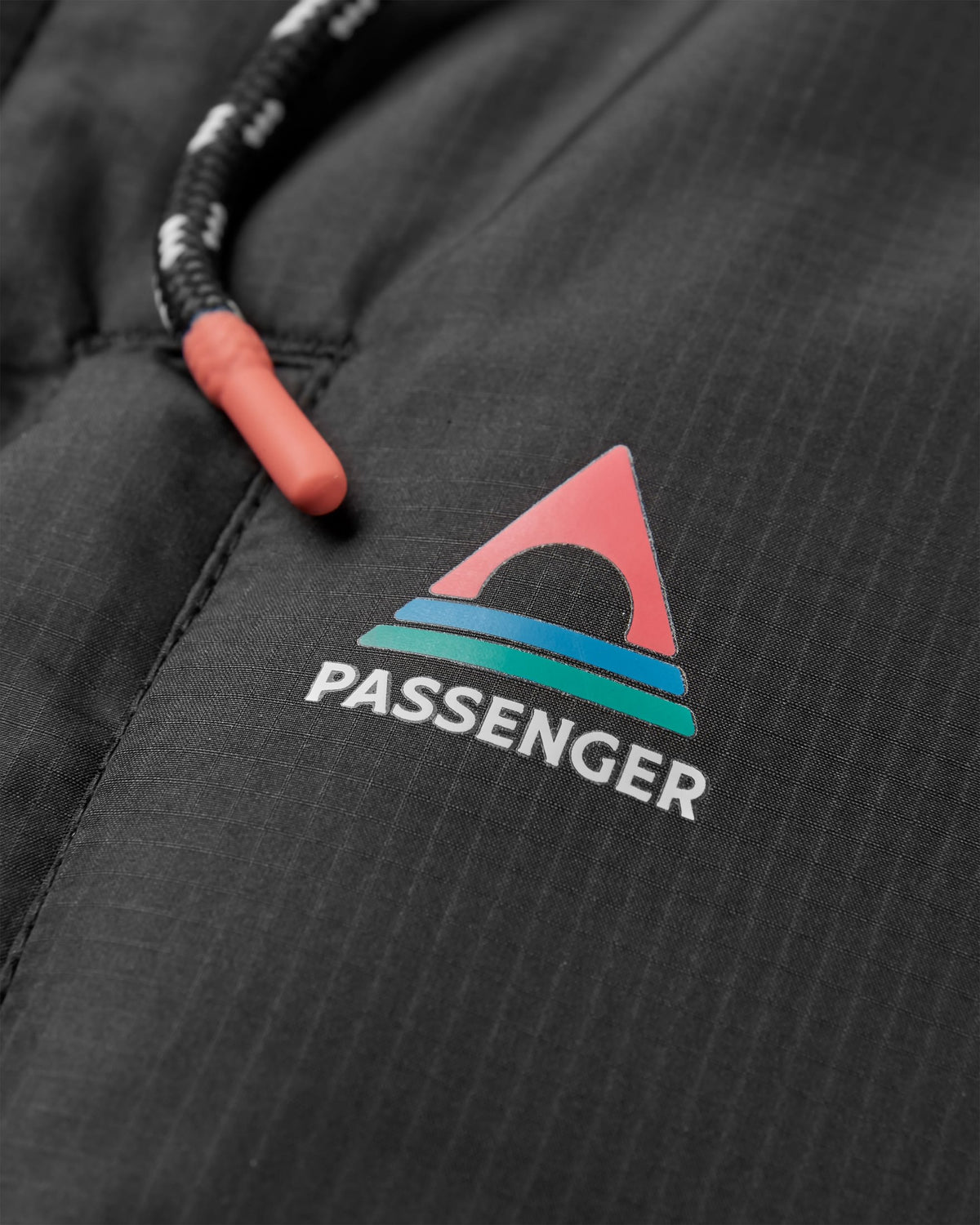 Dylan Insulated Full Zip Jacket - Black - Flatlay