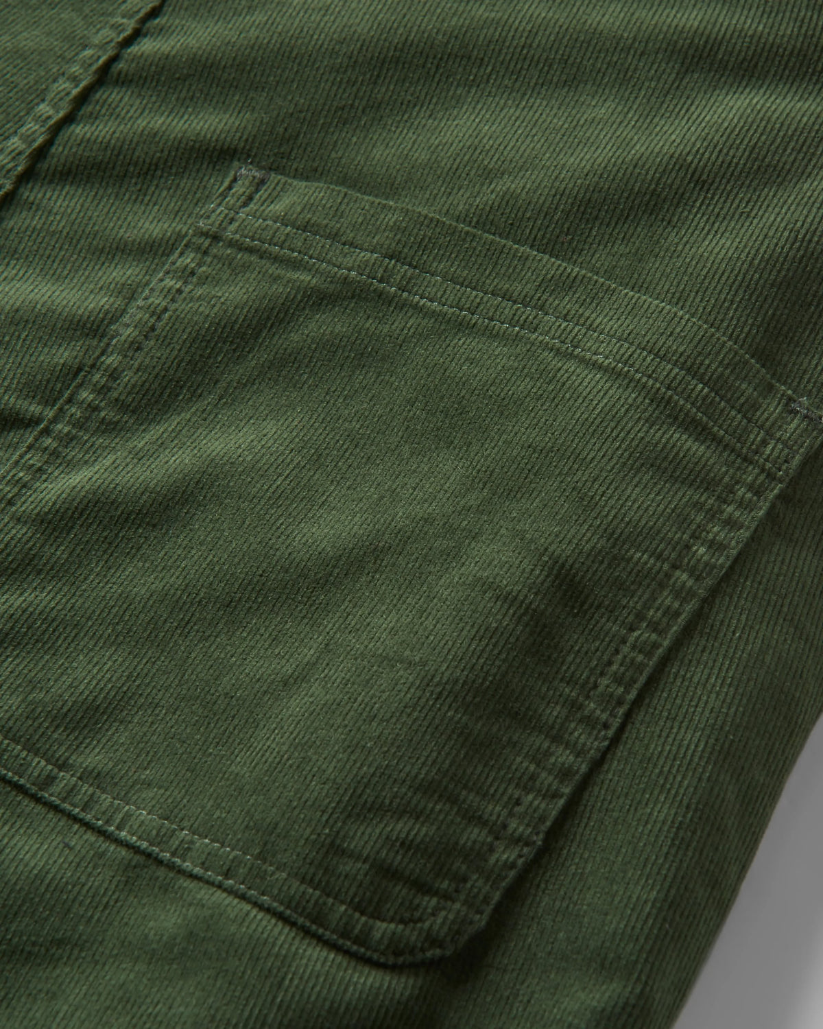 Meadows Cotton Cord Dungarees - Fir Tree - Flatlay