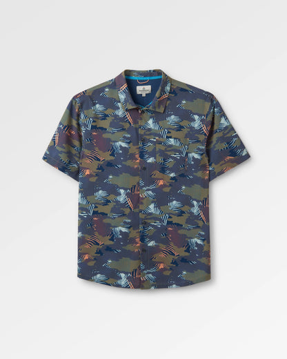 365 Active Shirt - Palm Camo Apricot - Flatlay