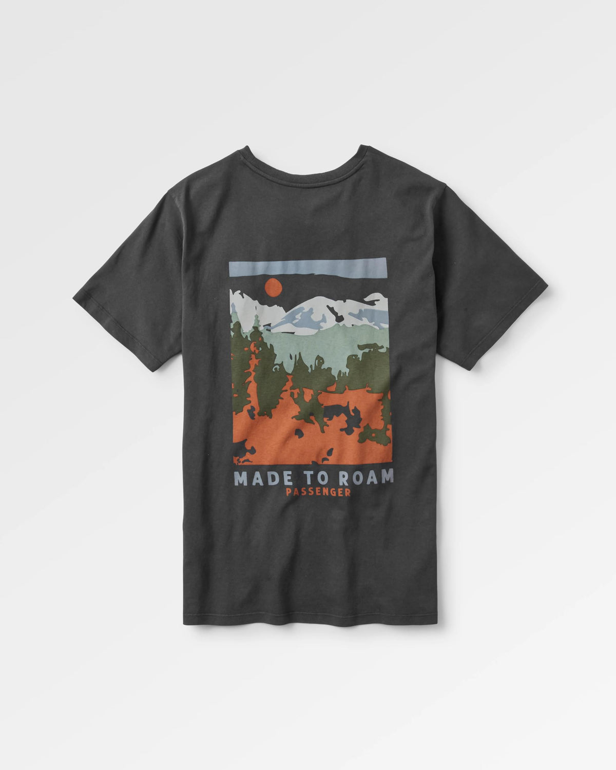 Open Road T-Shirt - Black - Flatlay