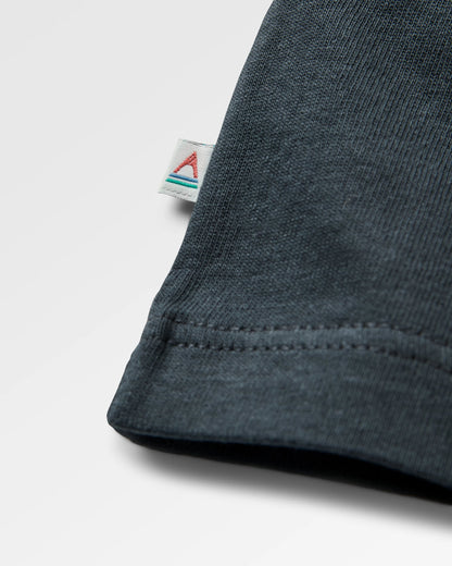 Roam Slow Women's LS T-Shirt - Black - Flatlay