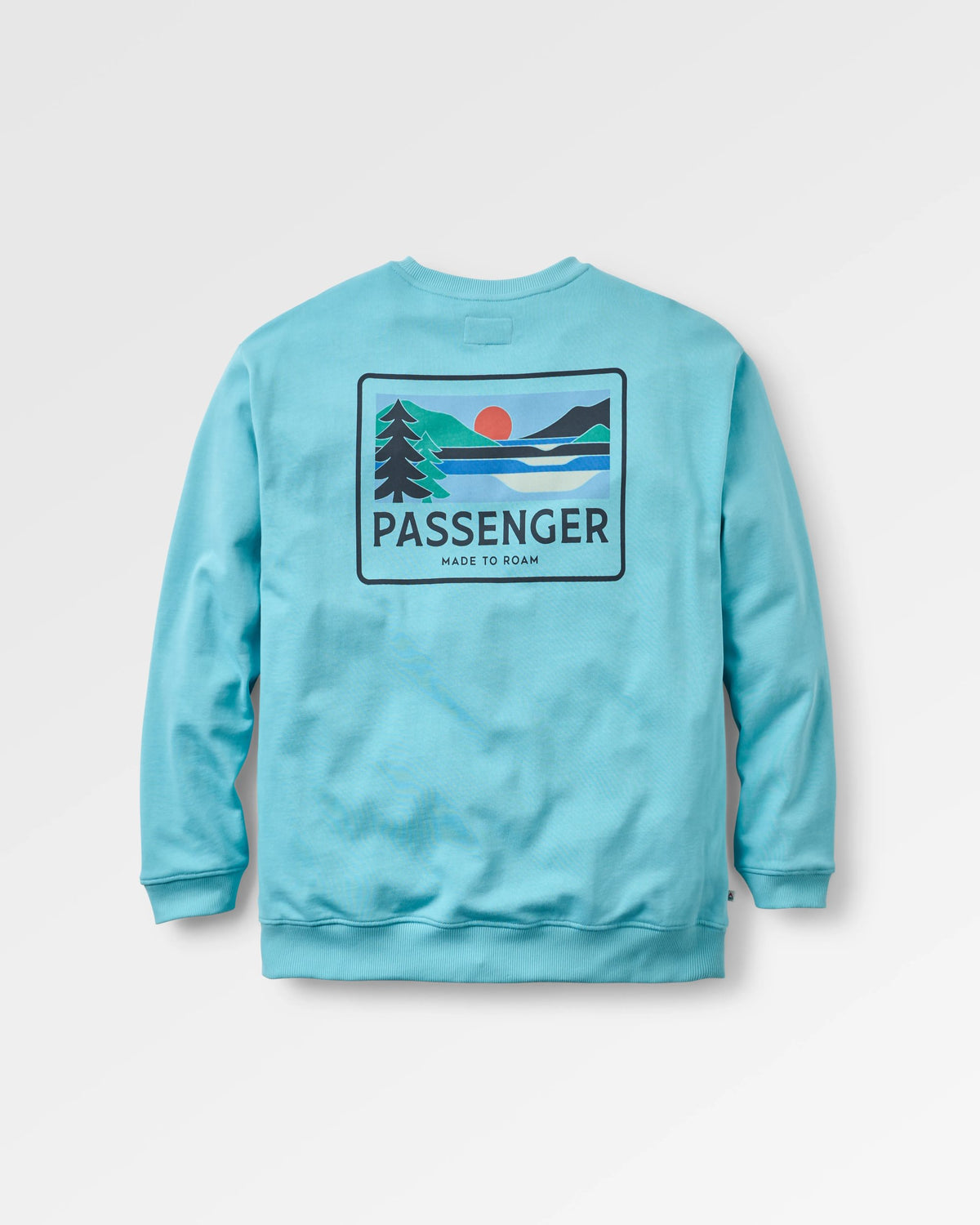 Roamer Women's Sweatshirt - Retro Blue  - Flatlay