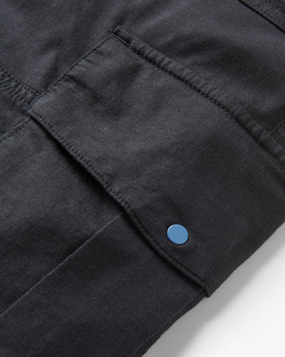Hydrilla Cotton Trouser - Black - Flatlay