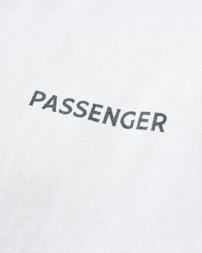 Roamer LS T-Shirt - White - Flatlay
