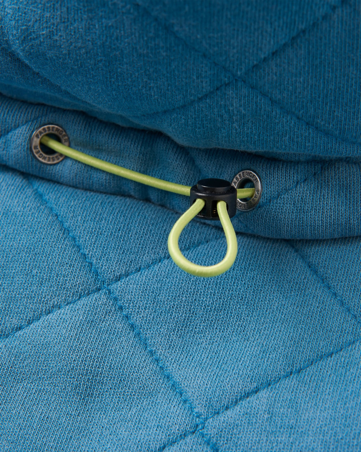 Clementine Quilted High Neck - Bluejay - Flatlay