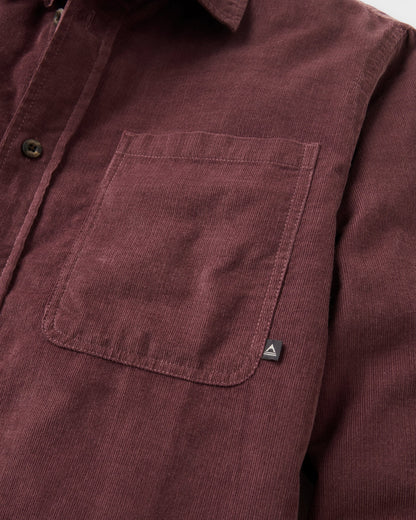Backcountry Cord Light Shirt - Brambleberry - Flatlay