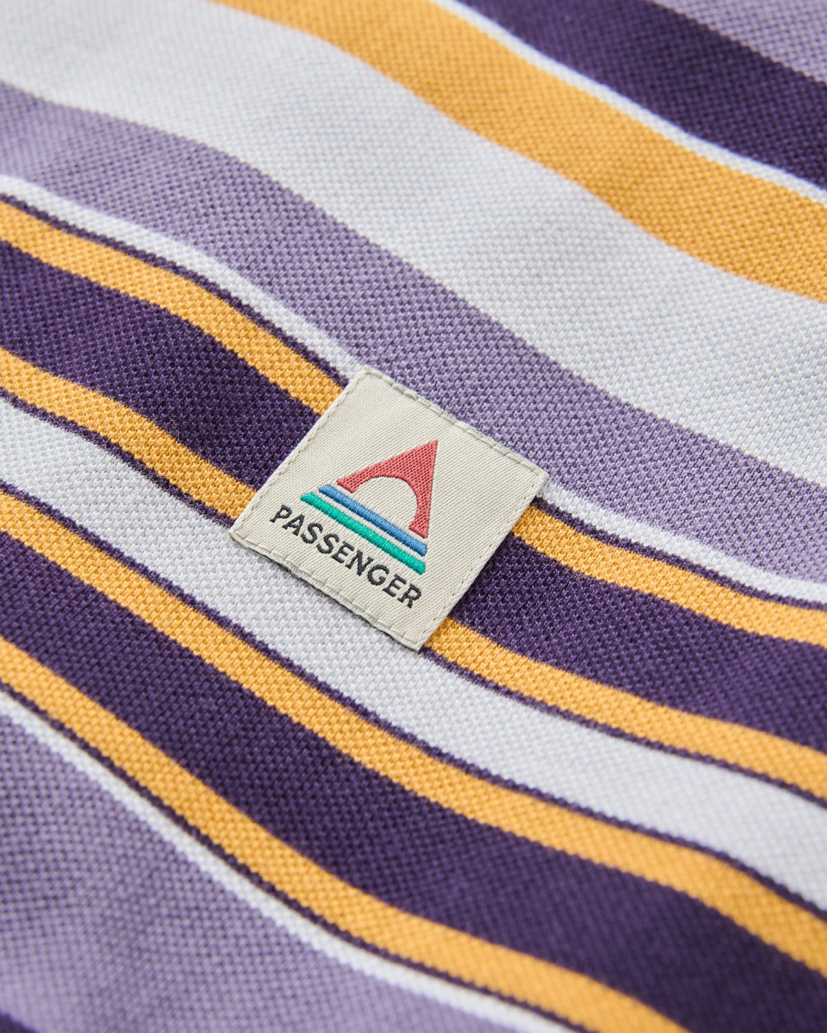Wild Pine Stripe T-Shirt - Heather Multi Stripe - Flatlay