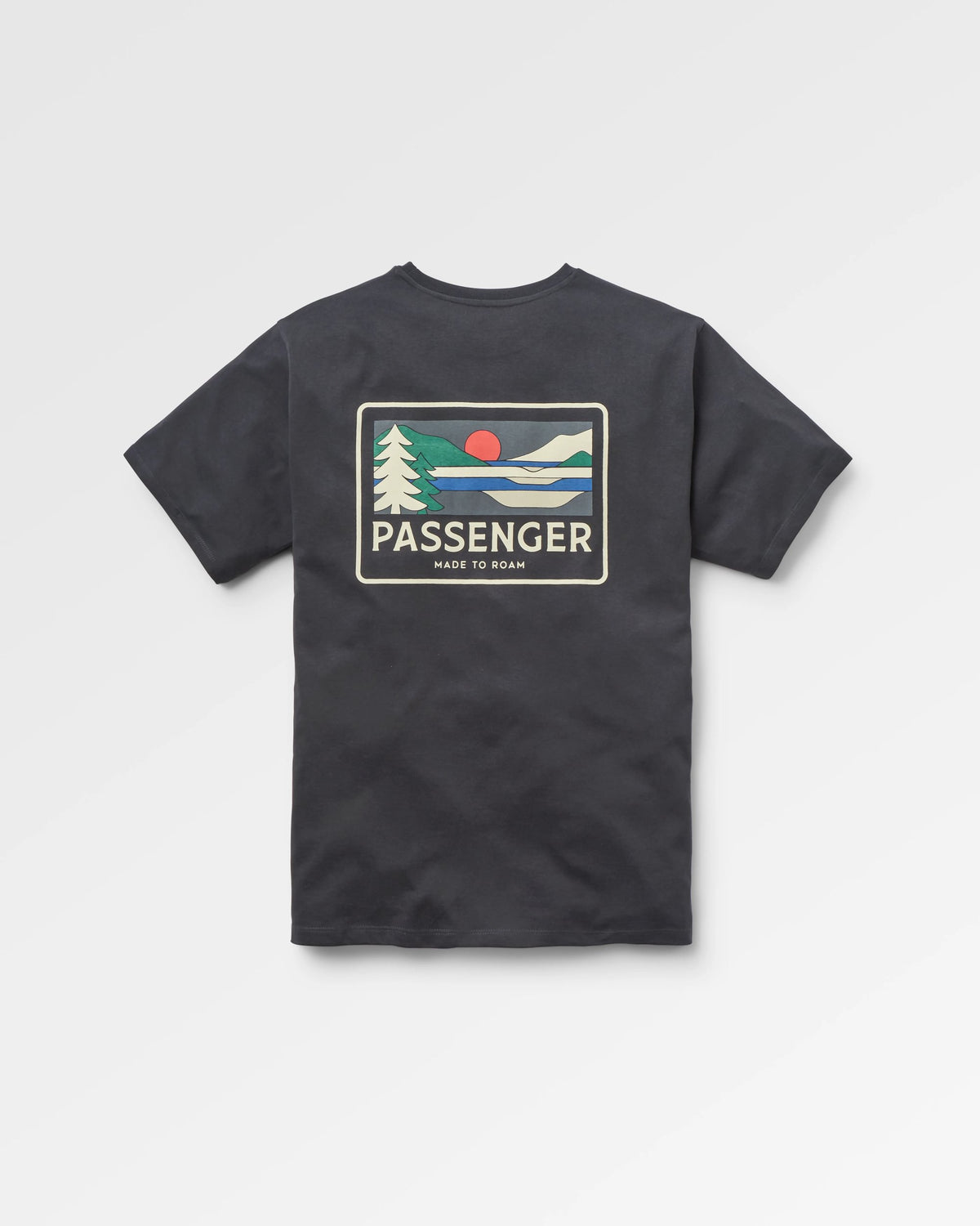 Roamer Men's T-Shirt - Black - Flatlay