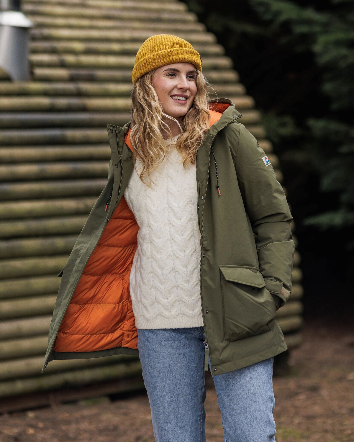 Alaska Insulated Parka - Khaki - Lifestyle