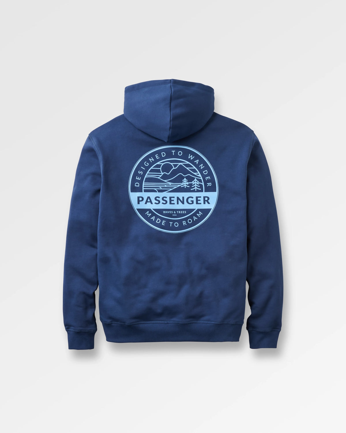 Odyssey Hoodie - Rich Navy - Flatlay