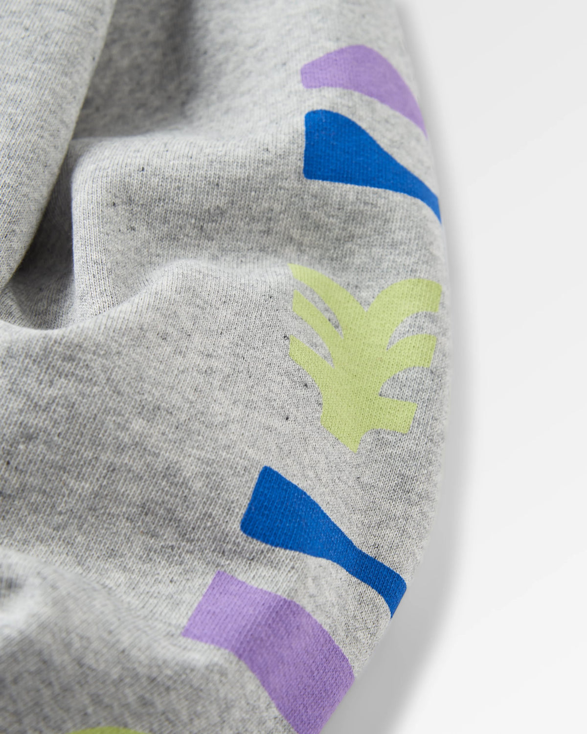 Papercut Sweatshirt - Grey Marl - Flatlay
