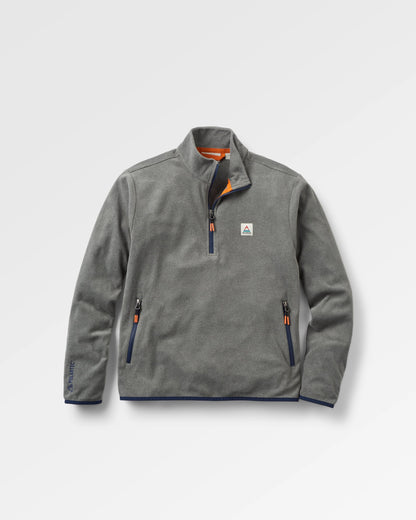 Switchback Micro Polartec® Fleece - Grey Marl 2 - Flatlay