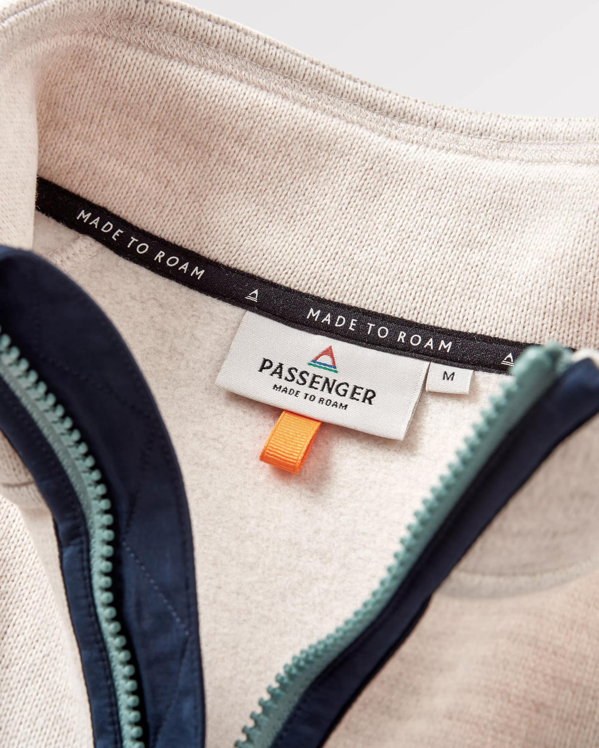 Men's Incline Polartec® Fleece - Vintage White - Flatlay