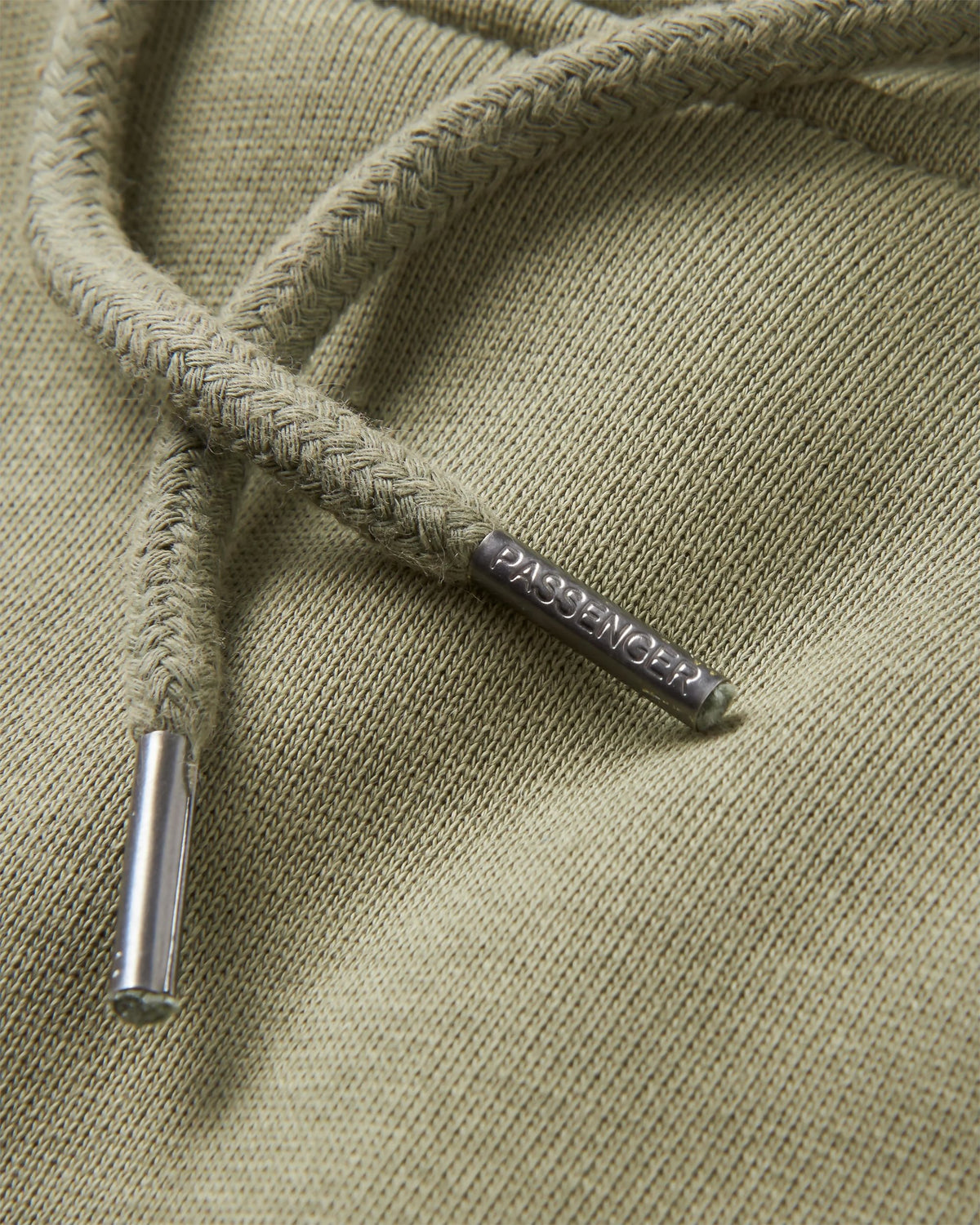 Vita Hoodie - Dusty Olive - Flatlay