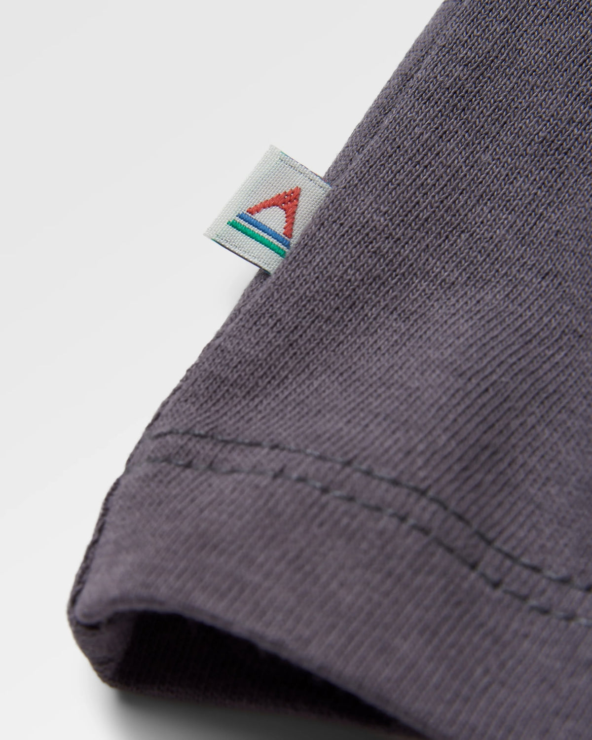 Waves & Trees LS T-Shirt - Charcoal - Flatlay