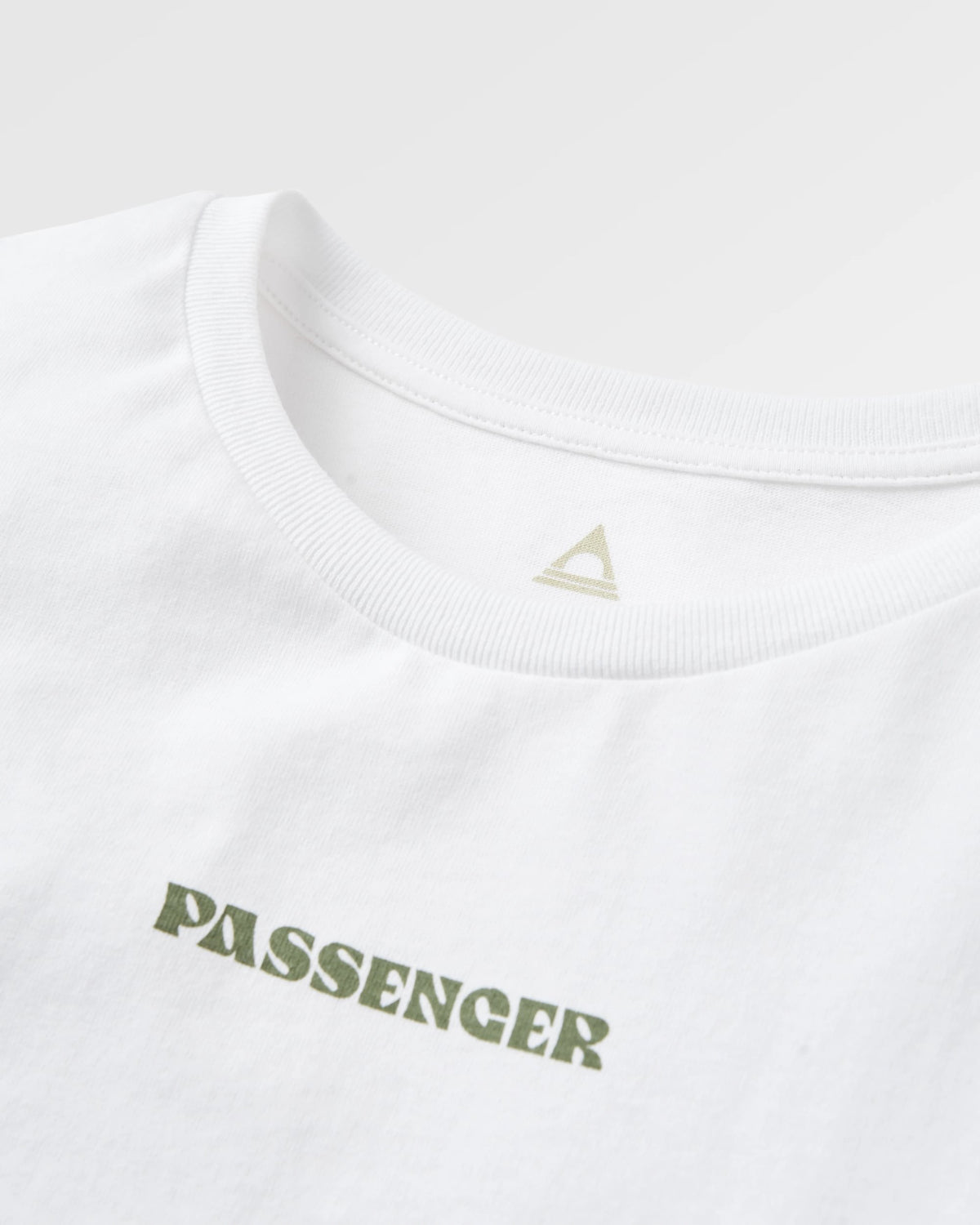 Tall Pines Men's T-Shirt - White - Flatlay
