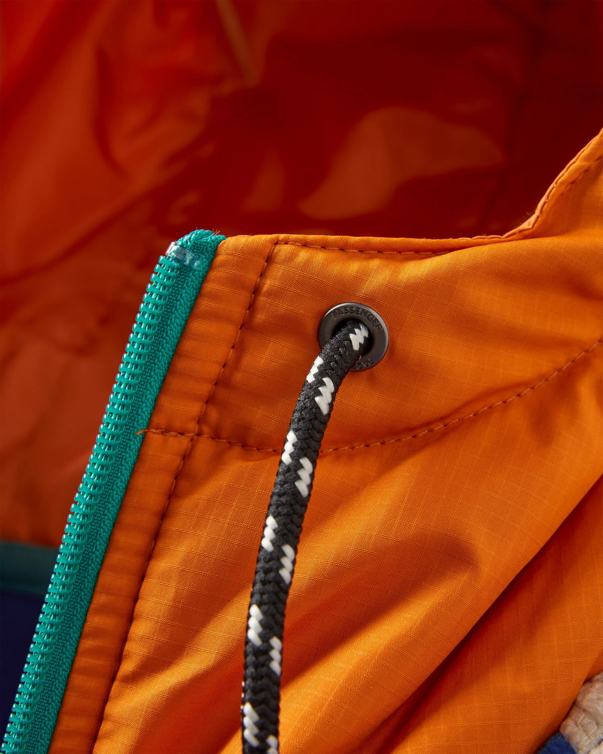 Alexander Polar Hooded Fleece - Azure Blue - Flatlay