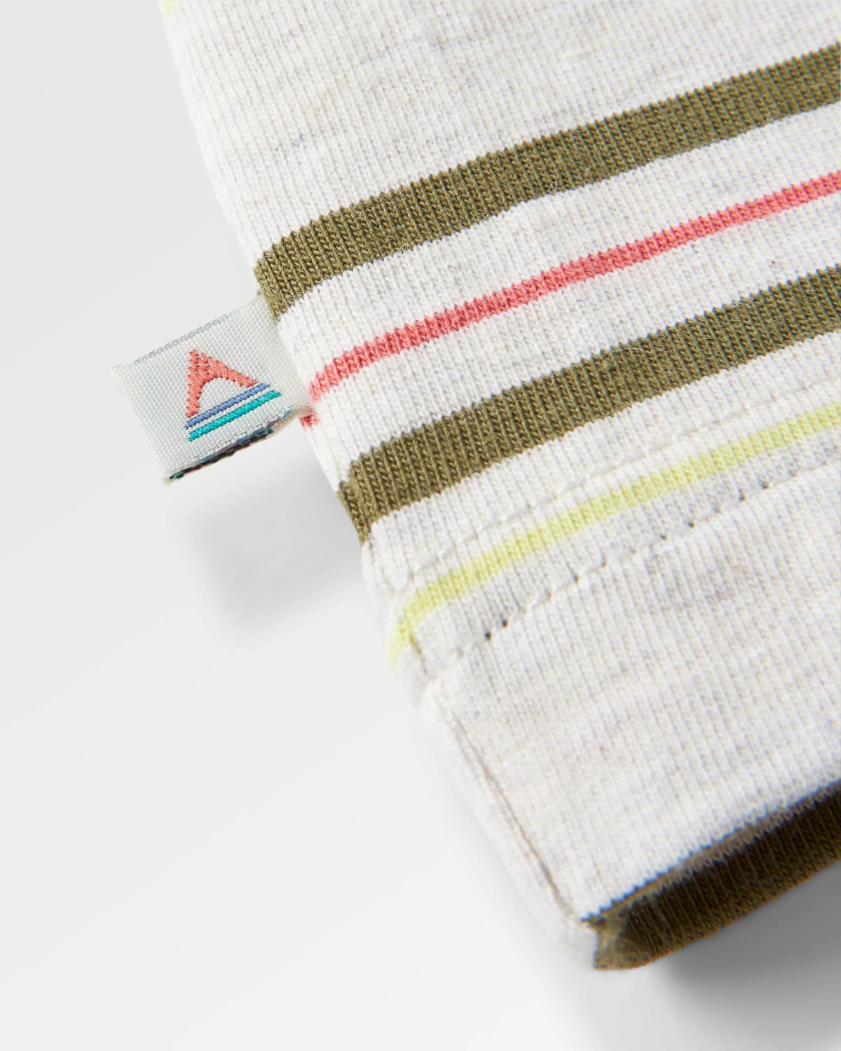 Retro Relaxed Fit T-Shirt - Birch Marl - Flatlay