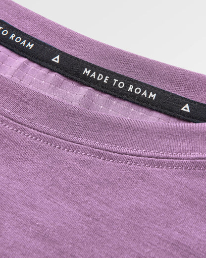 Lotus Active LS Top - Lilac - Flatlay