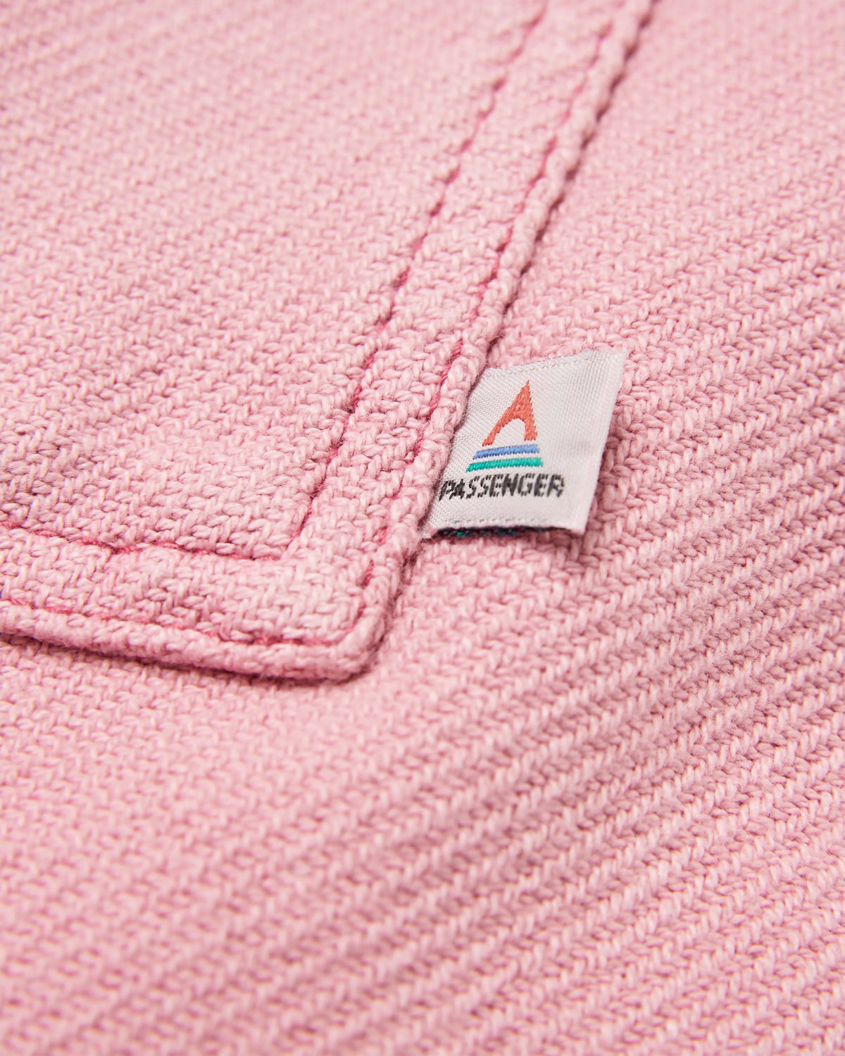 Maya Twill Overshirt - Pink Haze - Flatlay