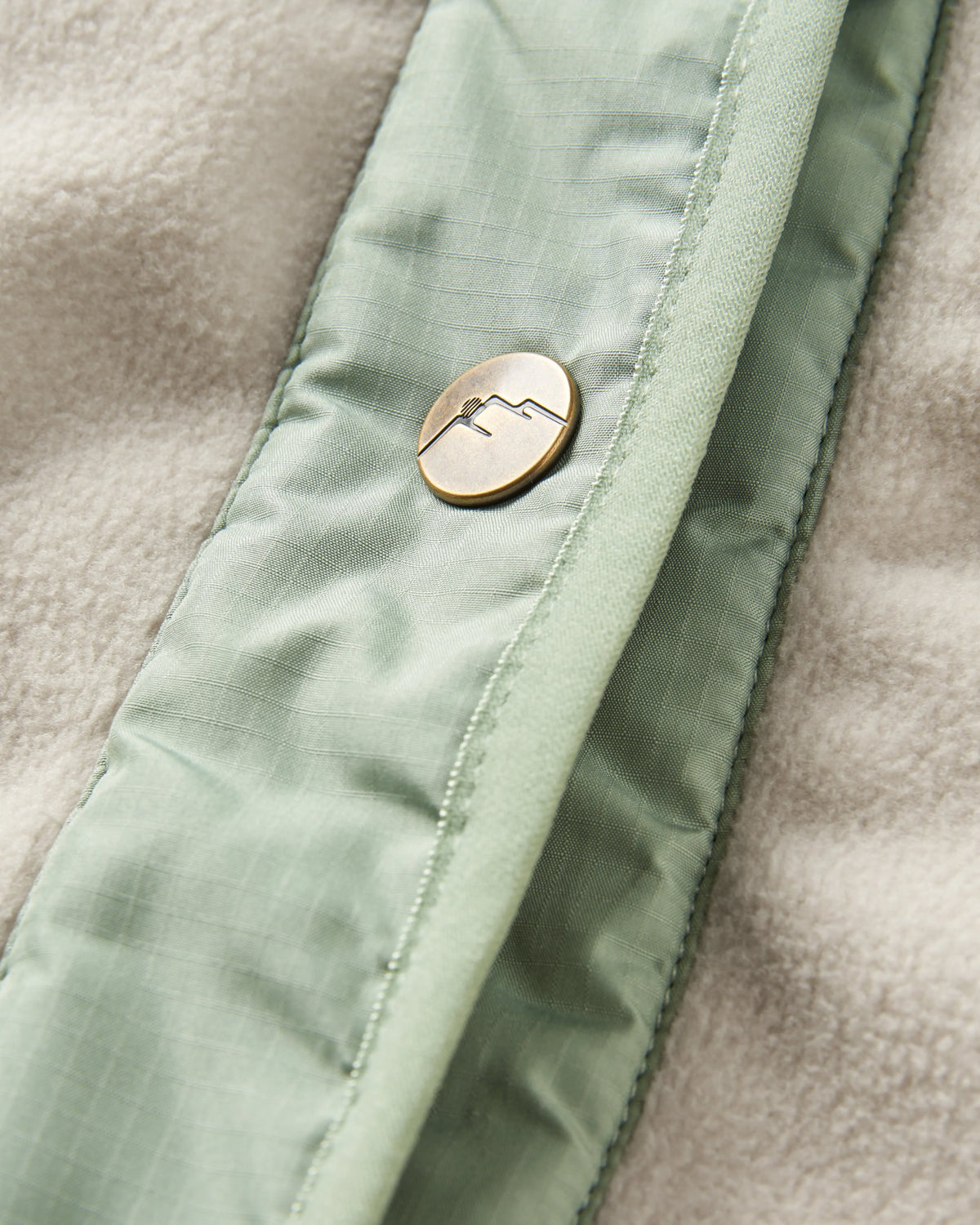 Navegado Polar Fleece - Oatmeal - Flatlay