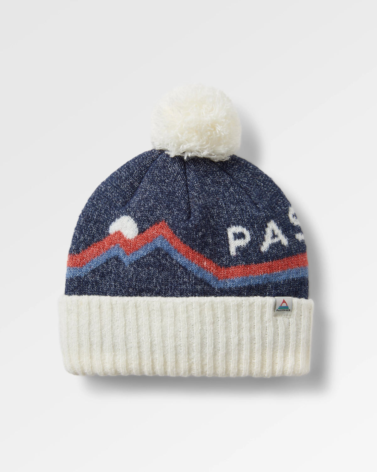 Passenger Bobble Hat - Birch - Flatlay