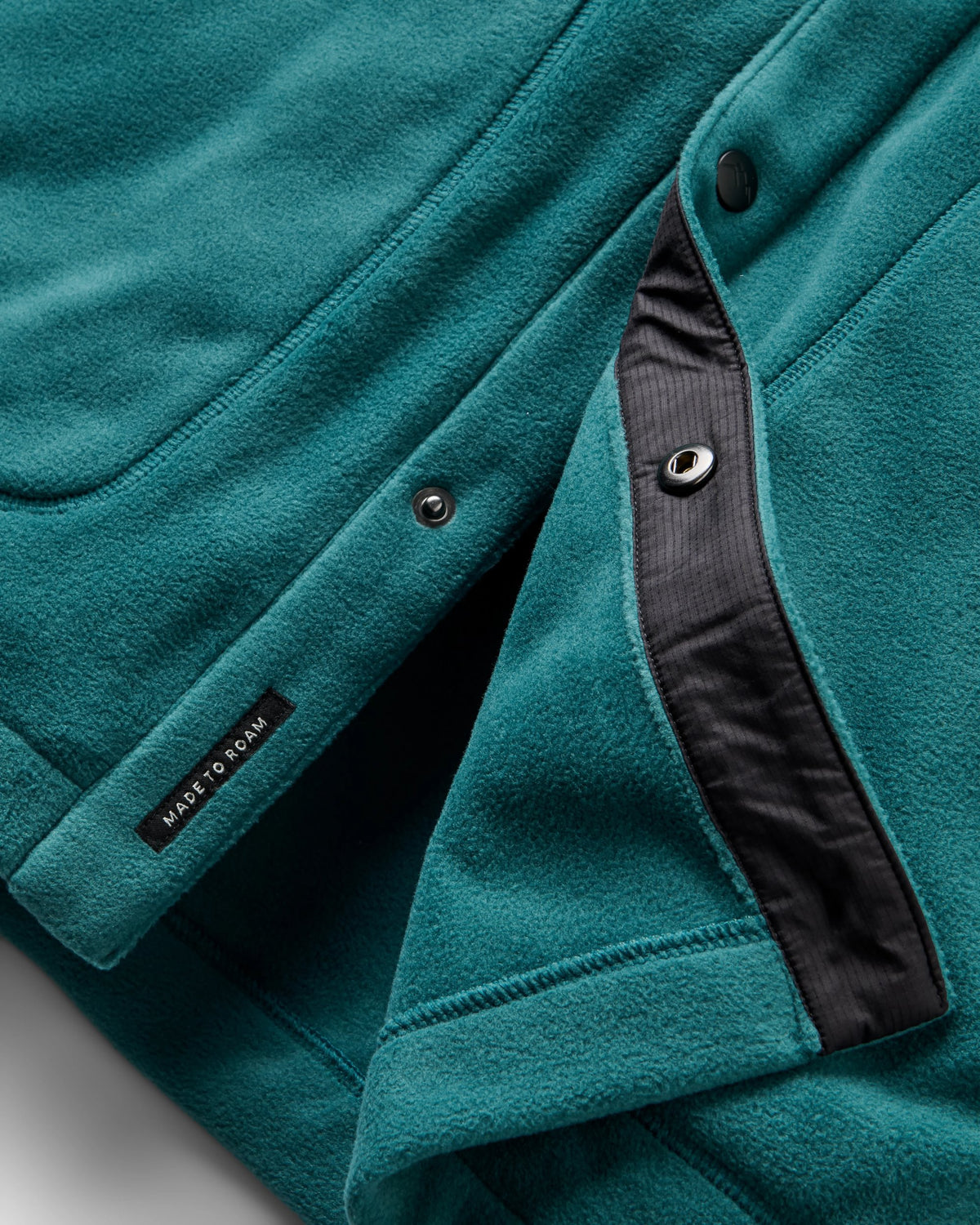Adapt Polartec® Overshirt - Mediterranean - Flatlay