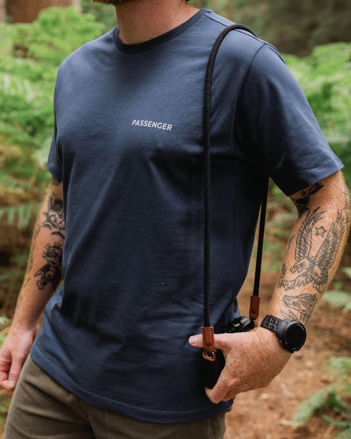 Roamer Men's T-Shirt - Rich Navy - Lifestyle